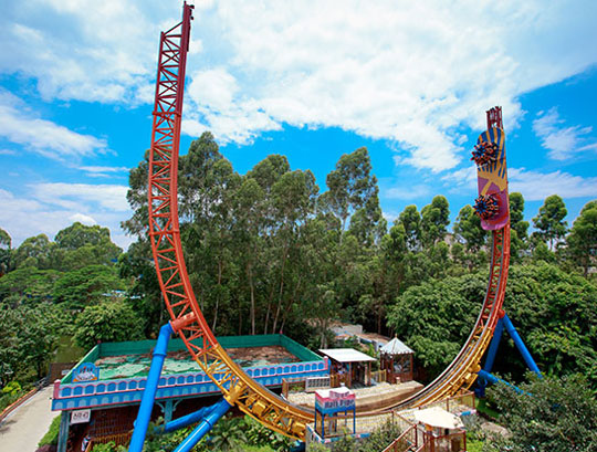 东莞好色先生黄色增压缸公司“广州长隆一日游”第一站“U型滑板”