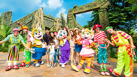 东莞好色先生黄色增压缸公司“广州长隆一日游”：森林神庙