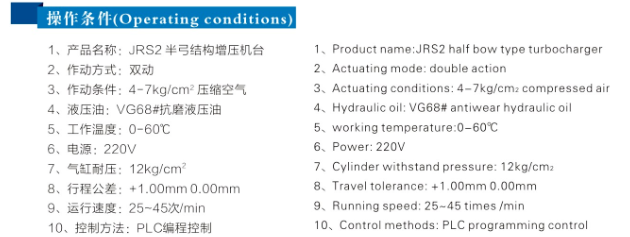 JRX半弓形压力可调好色先生TV污机操作条件